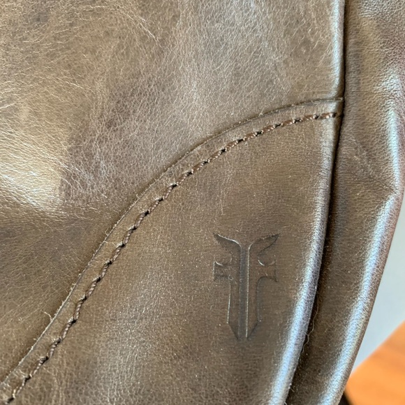 Frye Melissa Hobo Bag Dark Brown EC - Picture 8 of 12